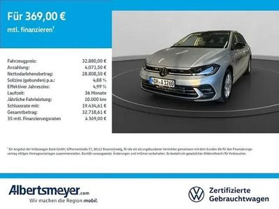 Usata VW Polo Style 85 CV (62 kW) 2025 Argento Utilitaria