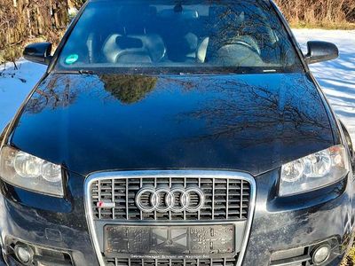 Gebraucht Audi A3 S-Line 160 PS (117 kW) 2008 Schwarz Kleinwagen
