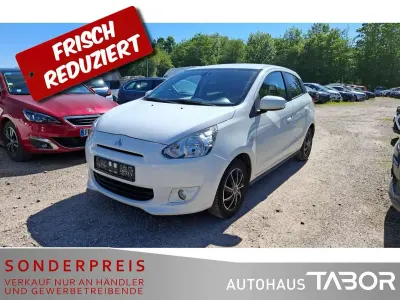 Gebraucht Mitsubishi Space Star Diamant Edition 80 PS (58 kW) 2016 Weiß Kleinwagen