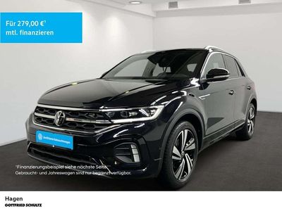 Gebraucht VW T-Roc R-line 150 PS (110 kW) 2023 Schwarz SUV