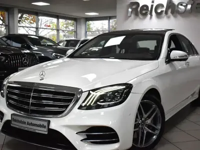 Używany Mercedes S400 AMG 340 KM (250 kW) 2020 Biały Sedan/Limuzyna