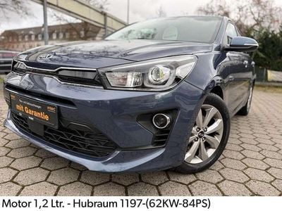Gebraucht Kia Rio 84 PS (61 kW) 2021 Denimblau metallic eu3 Kleinwagen