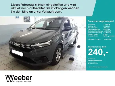Occasion Dacia Sandero Essentiel 91 ch (66 kW) 2024 Gris Berline