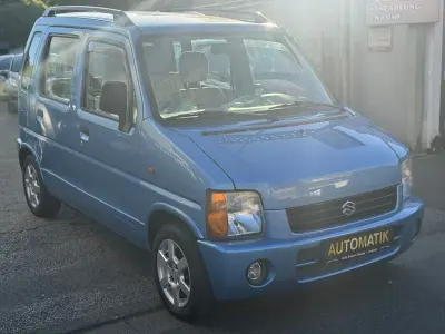 Begagnad Suzuki Wagon R+ 69 HK (50 kW) 1999 Blå Kombi