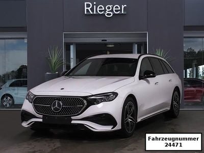 Gebraucht Mercedes E200 AMG 204 PS (150 kW) 2024 Unilack polarweiß uni Kombi