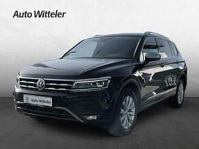 Gebraucht VW Tiguan Allspace Comfortline 150 PS (110 kW) 2019 Deep black perleffekt SUV