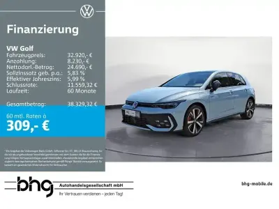 Gebraucht VW Golf VIII GTE 272 PS (200 kW) 2025 Blau Limousine
