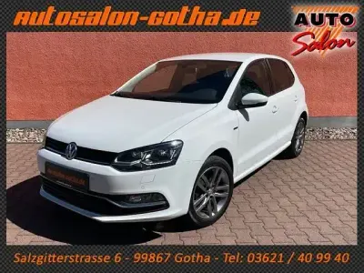 Gebraucht VW Polo LOUNGE 110 PS (80 kW) 2015 Weiß Kleinwagen