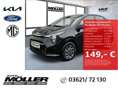 Gebraucht Kia Picanto Vision 63 PS (46 kW) 2024 Schwarz Kleinwagen