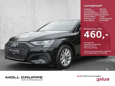 Gebraucht Audi A3 S-Line 150 PS (110 kW) 2023 Brillantschwarz Limousine