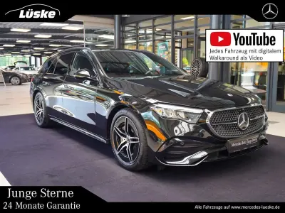 Gebraucht Mercedes E220 AMG line 197 PS (144 kW) 2025 Obsidianschwarz Kombi