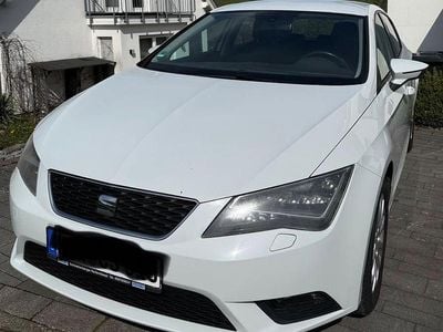 Usata Seat Leon I-Tech 122 CV (89 kW) 2013 Bianco Berlina