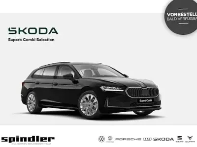 Uusi Skoda Superb Selection 150 HP (110 kW) 2025 Harmaa Farmari
