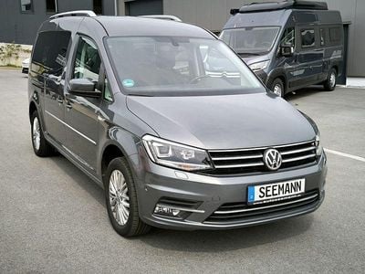 Grau Gebraucht 2018 VW Caddy Maxi Highline Van / Kleinbus | 18.900 € (Guter Preis)