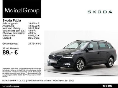 Schwarz Gebraucht 2022 Skoda Fabia Ambition Kombi | 14.460 € (Fairer Preis)