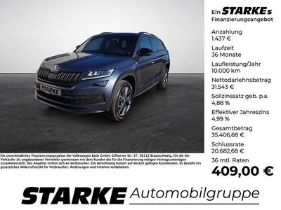 Second-hand Skoda Kodiaq SportLine 200 CP (147 kW) 2021 Gri SUV