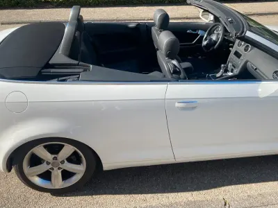 Gebraucht Audi A3 Cabriolet S-Line 160 PS (117 kW) 2011 Weiß Cabrio