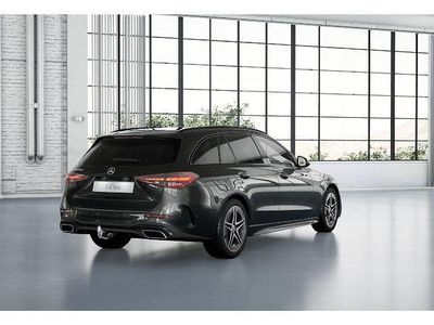 Gebraucht Mercedes C220 AMG line 200 PS (147 kW) 2024 Metalliclack graphitgrau