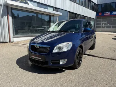 Gebraucht Skoda Fabia Elegance 105 PS (77 kW) 2008 Blau Limousine