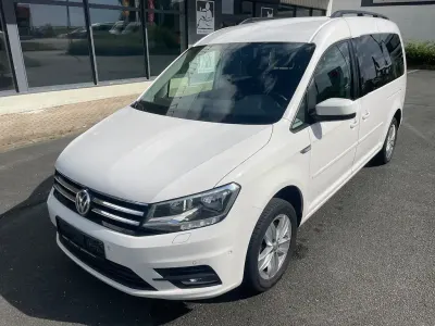 Gebraucht VW Caddy Maxi 102 PS (75 kW) 2019 Weiß Van / Kleinbus