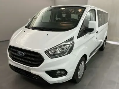 Gebraucht Ford Transit Custom Trend 131 PS (96 kW) 2019 Weiß sonderlack Van / Kleinbus