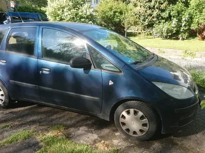 Brugt Mitsubishi Colt 75 HK (55 kW) 2008 Blå MPV