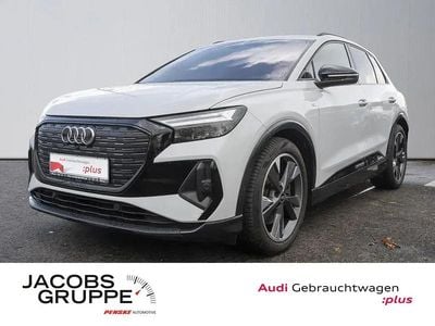 Gebraucht Audi Q4 e-tron S-Line 110 kW (150 PS) 2022 Weiß SUV