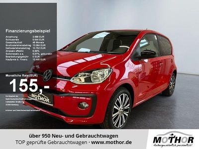 Gebraucht VW up! United 110 PS (80 kW) 2020 Tornadorot Kleinwagen