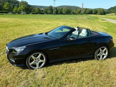 Gebraucht Mercedes SLK350 306 PS (225 kW) 2015 Schwarz Cabrio