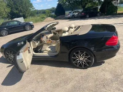 Gebraucht Mercedes SL350 245 PS (180 kW) 2004 Schwarz Cabrio