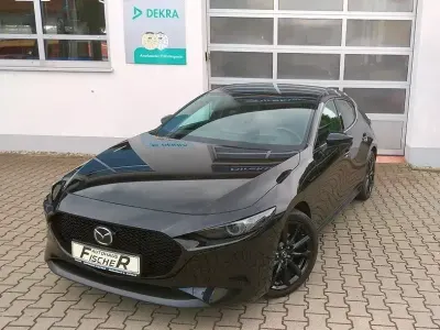 Gebraucht Mazda 3 Exclusive 2023 Schwarz Limousine