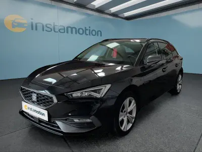 Occasion Seat Leon 150 ch (110 kW) 2022 Noir Break