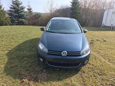 Gebraucht VW Golf VI Trendline 105 PS (77 kW) 2011 Blau Kleinwagen