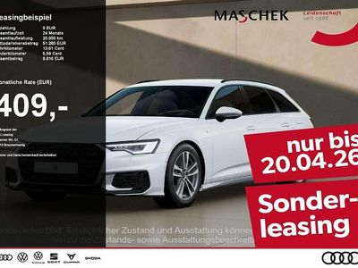 Gebraucht Audi A6 S-Line 299 PS (219 kW) 2025 Gletscherweiss metallic Kombi