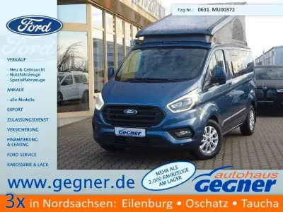 Gebraucht Ford Transit Custom Nugget 185 PS (136 kW) 2021 Chromablau Van / Kleinbus