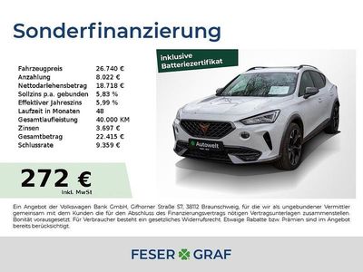 Gebraucht Cupra Formentor VZ 245 PS (180 kW) 2022 Nevada weiß metallic SUV