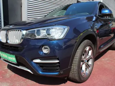Gebraucht BMW X4 xLine 190 PS (139 kW) 2017 Tiefseeblau (metallic) SUV