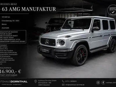 Gebraucht Mercedes G63 AMG AMG 585 PS (430 kW) 2021 Silber SUV