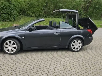 Brugt Renault Mégane Cabriolet Authentique 111 HK (81 kW) 2007 Sort Cabriolet