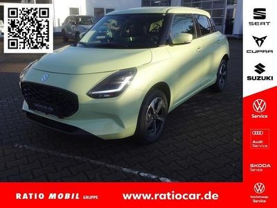 Cool yellow metallic Neu 2026 Suzuki Swift Comfort+ Limousine | 25.190 €