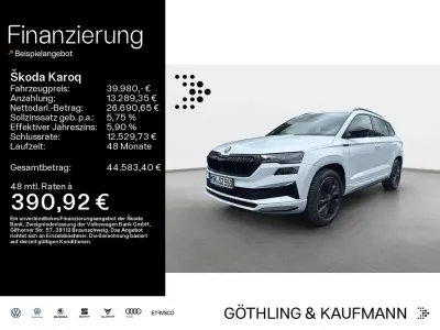 Używany Skoda Karoq Comfort 190 KM (139 kW) 2025 Biały SUV