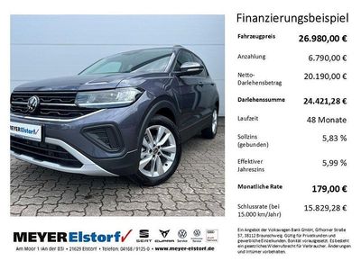 Neu VW T-Cross Life 116 PS (85 kW) 2025 Grau SUV