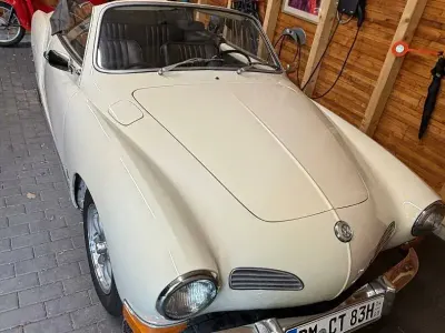 Gebraucht VW Type 3 Karmann 55 PS (40 kW) 1969 Weiß Cabrio
