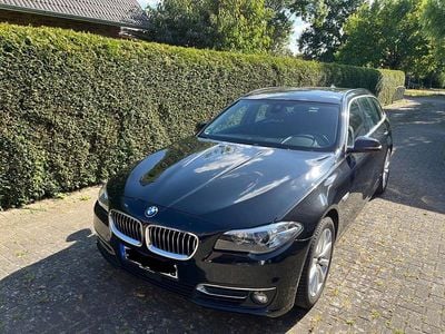 Gebraucht BMW 525 Luxury Line 218 PS (160 kW) 2016 Schwarz Kombi