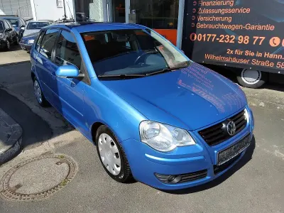 Gebraucht VW Polo 105 PS (77 kW) 2008 Blau Kleinwagen