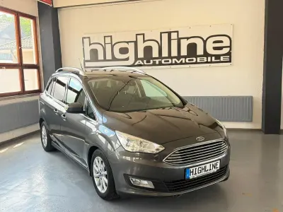 Gebraucht Ford Grand C-Max Titanium 120 PS (88 kW) 2016 Magnetic Van / Kleinbus