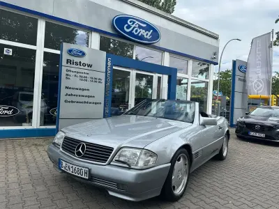 Gebraucht Mercedes SL500 AMG 320 PS (235 kW) 1993 Silber Cabrio