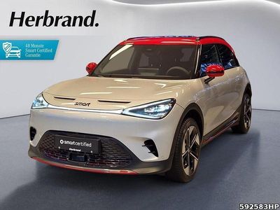 Cyber silver metallic Gebraucht 2024 Smart #1 Brabus SUV | 32.990 € (Fairer Preis)