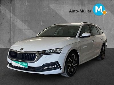 Gebraucht Skoda Octavia Clever 150 PS (110 kW) 2022 Weiß Kombi