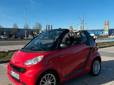 Używany Smart ForTwo Cabrio 70 KM (51 kW) 2009 Czerwony Kabriolet